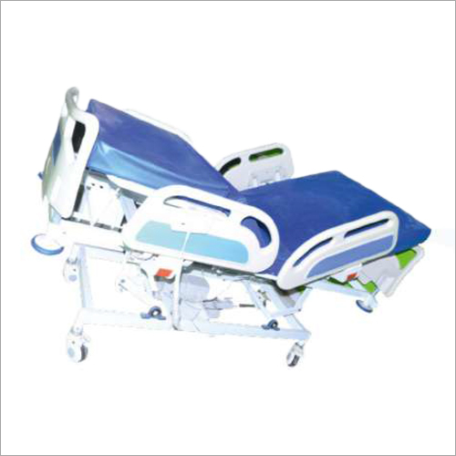 Five Functional Electric Fully Motorized Column Actuator Super Deluxe ICU Bed