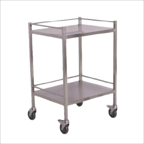 Hospital 2 Shelves Trolley