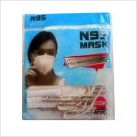 5 Layer Face Mask - Meltblown Fabric, 17.5x9.5 Cm, Off-white | N95 Certified, Standard Fit, Protection Against Airborne Particles And Viruses