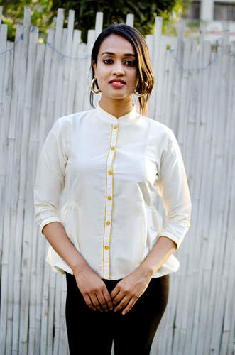 Solid Shirt Top