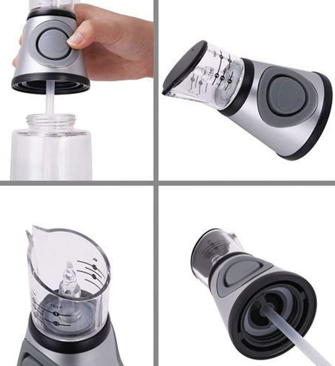 OIL DISPENSER WITH PRESS