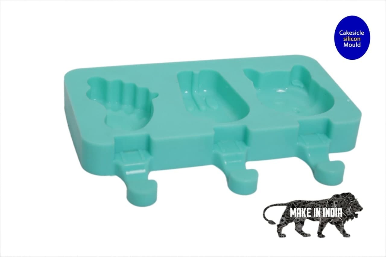 CLASSIC CAKESICLE ICE CREAM 3 CAVITY MOULD