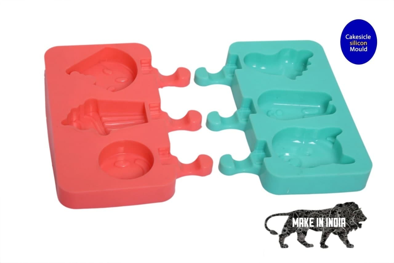 CLASSIC CAKESICLE ICE CREAM 3 CAVITY MOULD