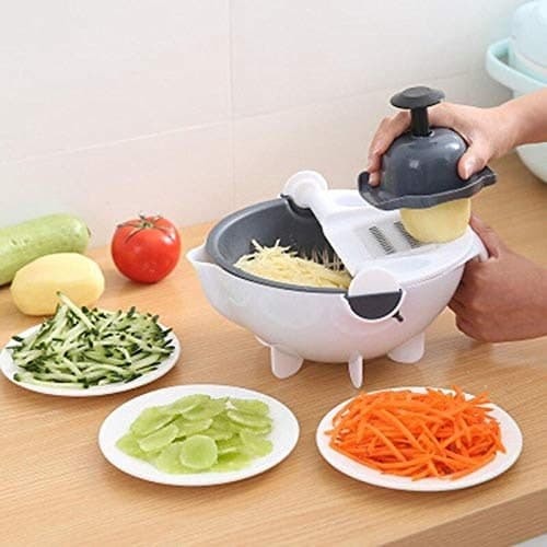 9 In 1 Multi Function Rotate Vegetable Cutter