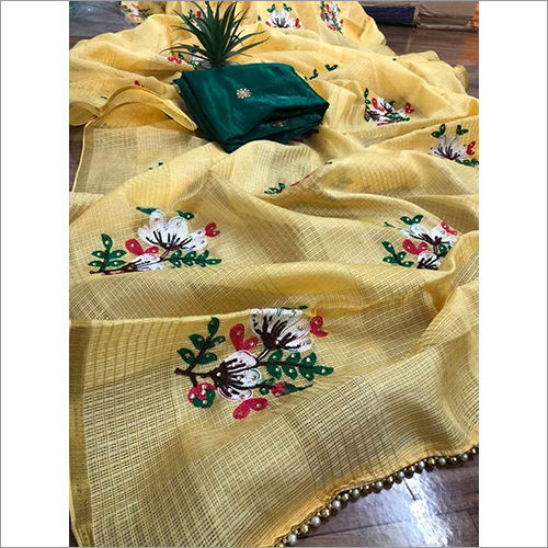 Embroidery Saree