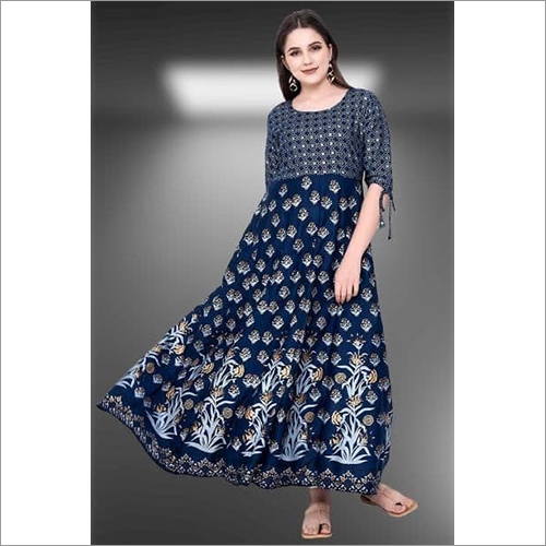 Ladies Rayon Printed Kurti