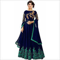 Ladies Embroidery Fancy Gown