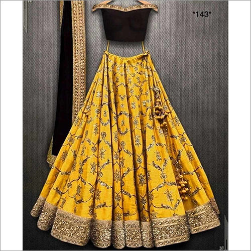 Embroidered Ladies Sequence Lehenga