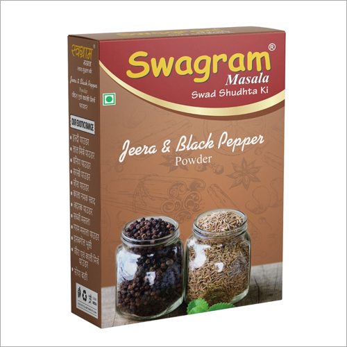 Jeera And Black Pepper Powder Grade: A
