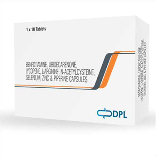 Benfotiamine Ubidecarenone Lycopene L Arginine Capsules