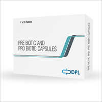 Pre Biotic and Pro Biotic Capsules