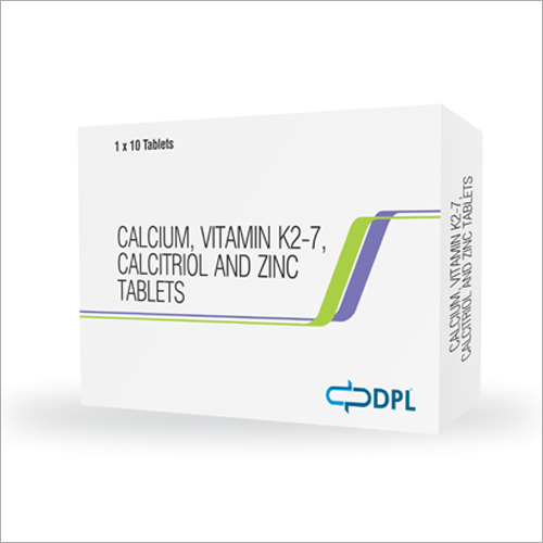 Calcium Vitamin K2 and Calcitriol And Zinc Tablets