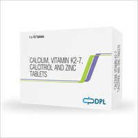 Calcium Vitamin K2 and Calcitriol And Zinc Tablets