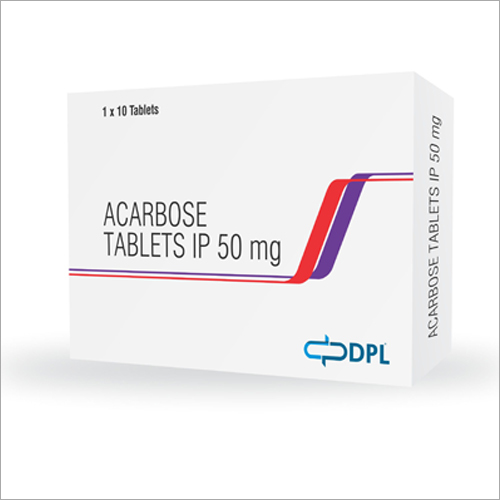 50mg Acarbose Tablets IP