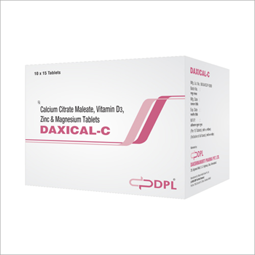 Calcium Citrate Maleate Vitamin D3 Zinc and Magnesium Tablets