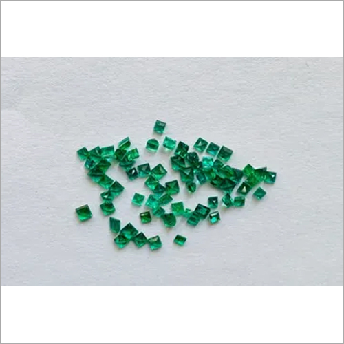 Cushion Cut Good Green Emerald Gemstone