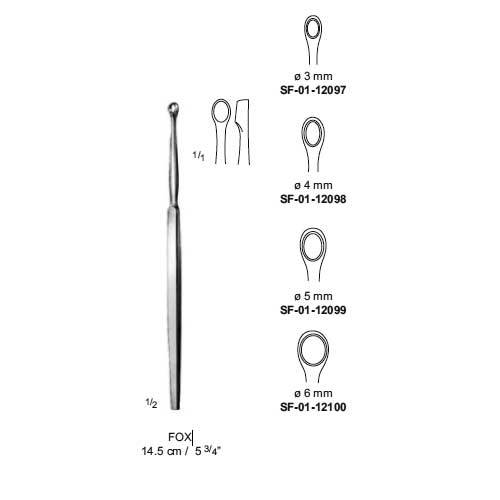 Fox Dermal Curettes
