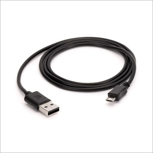 Black Usb To Micro Usb Cable