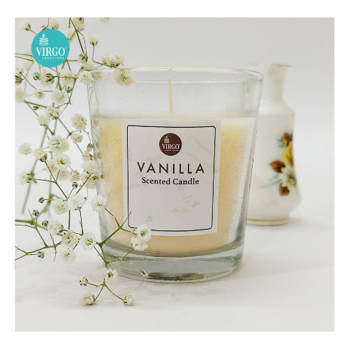 Vanilla:scented Votive Cream Vanilla