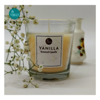 Vanilla:scented Votive Cream Vanilla