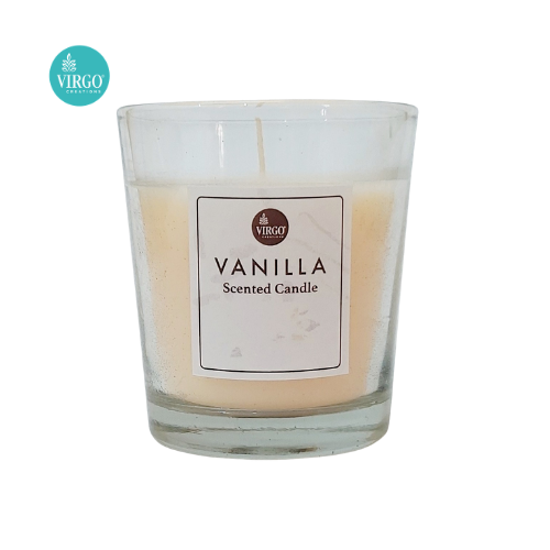 Vanilla:scented Votive Cream Vanilla