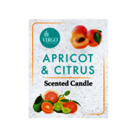 Apricot & Citrus:scented Votive, Orange, Apricot & Citrus