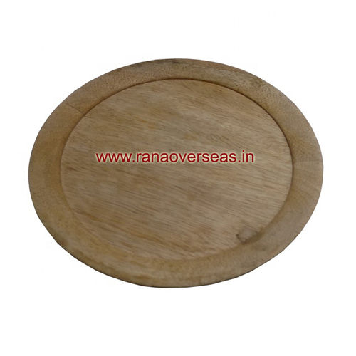 Round Wooden Platter