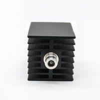 Coaxial Termination Dummy Load N Female Lightning Arrester Black Connector