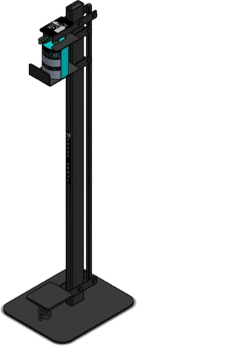 Foot Operated Sanitizer Dispenser (HC-FD002-SAVIOR)