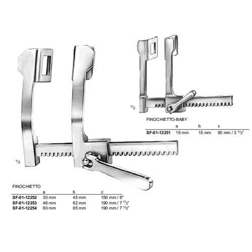 Finochietto Baby Rib Spreaders