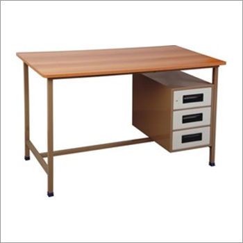 Easy To Clean Office Table With 3 Drawer