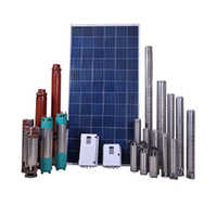 AC  Solar Submersible Water Pump