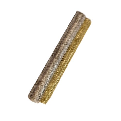 MESH ROLLS - Glitter Mesh Fabric 19" x 4 Yards | Silver & Gold for Stage Decoration, Perfect for Choirs, Concerts, Plays & Ballets