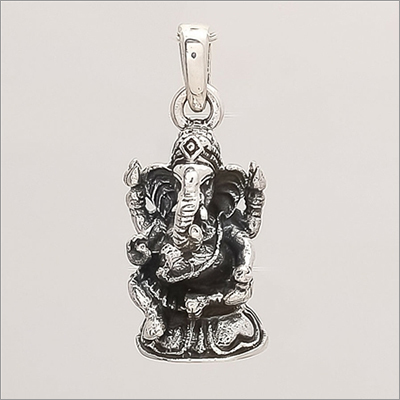 Party Sterling Silver Lord Ganesha Pendant