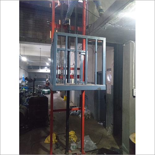 Hydraulic Single Cylinder Single Mast Goods Lift