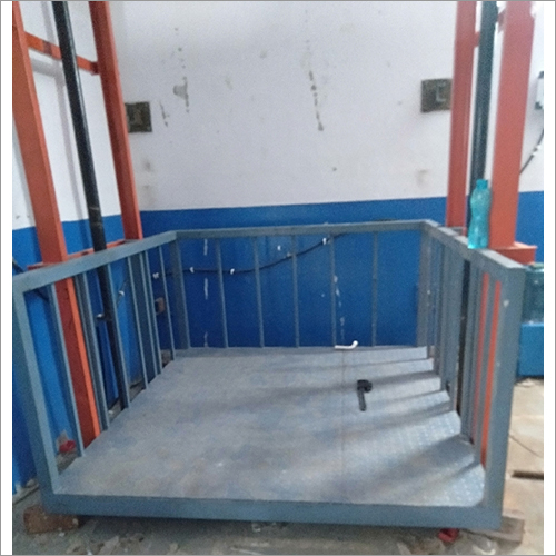 Double Cylinder Open Platform Hydraulic Goods Lift