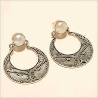 Natural Italian Fresh Water Pearl Earrings