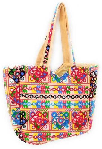 So Many Color Will Come Rajasthani Women Multicolor Shoulder Bag
