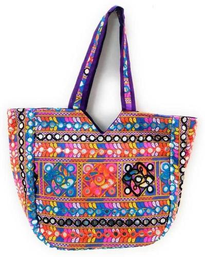 Women Multicolor Rajasthani Shoulder Bag