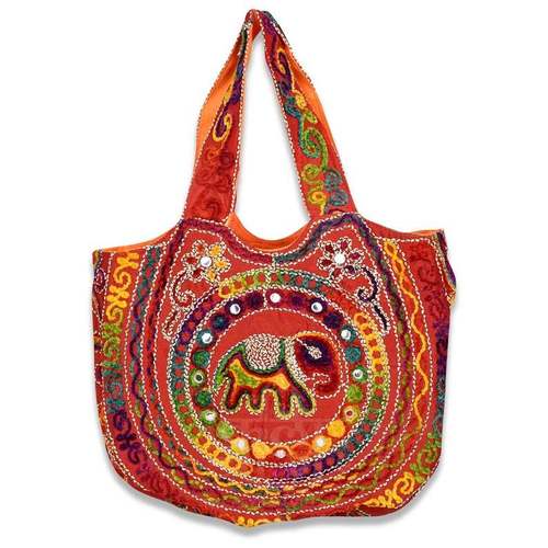 So Many Color Will Come Women Rajasthani Embroidered Work Shoulder Bag