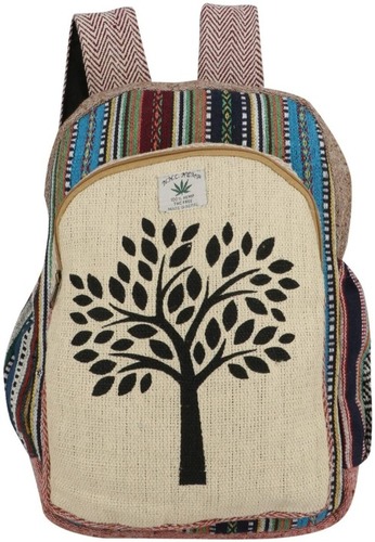Buy LONGING TO BUY Collection Himalayan Hemp Laptop Bag Backpack Casual Hemp  Backpack and Hemp Shoulder Bag Online at Best Prices in India - JioMart.