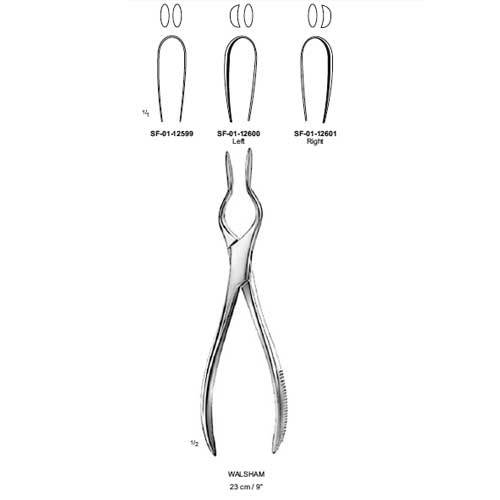 Walsham Septum Straightening Forceps