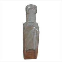 Olive Oil Glass Bottle - 100 Ml, Premium Grade Transparent Glass, Threaded Cap Design