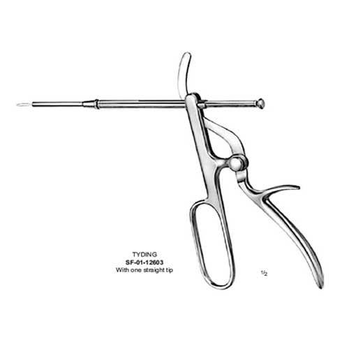 Tyding Tonsil Snare - Surgical Steel, 17cm, Curved Jaw | Precise Grasping, Ergonomic Handle Grip, Fine Point Tip