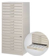 Slide Storage Cabinet Horizontal