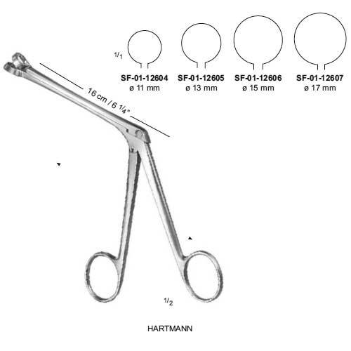 Hartmann Tonsil Punch Forceps