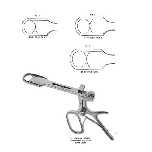 Sludder Ballanger-tonsillectomy Forceps