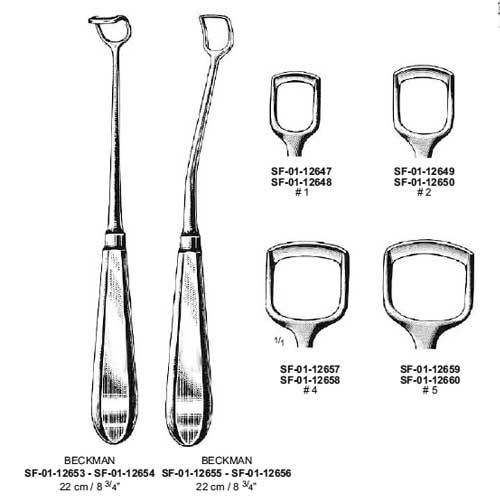 Beckmann Adenoid Curettes