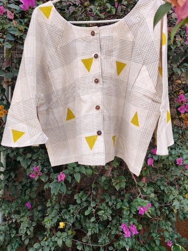 Block Printed Top
