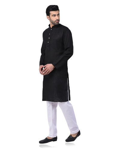 Men Kurta And Pajama Set Cotton Blend